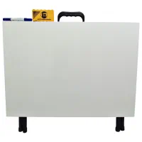 میز تحریر پایه کوتاه وایت بردی