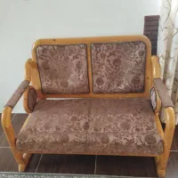 مبل ۸نفره تمیز دارای چوب نراد|مبلمان خانگی و میز عسلی|بندر انزلی, بی بی حوریه|دیوار