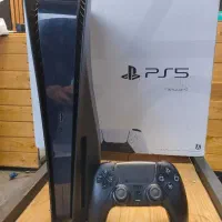 کنسول Ps5 ست مشکی دیسکخور