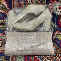 ست کیف و کفش مجلسی|کیف، کفش، کمربند|کرج, گلشهر|دیوار