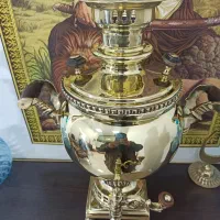 عتیقه روسی شاهلیخ سالم|سماور، چایساز، قهوهساز|مراغه, |دیوار