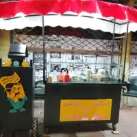 میز آش و فرنی و ذرت مکزیکی با سایه بان|کافی‌شاپ و رستوران|قم, سالاریه|دیوار