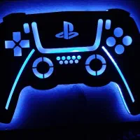 تابلو بک لایت طرح دسته ps5 گیمینگ|تابلو، نقاشی، عکس|تهران, جوادیه تهرانپارس|دیوار