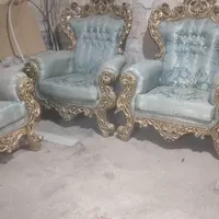 مبل ۹نفره سلطنتی همراه با جلو مبلی و بوفه|مبلمان خانگی و میز عسلی|بهبهان, |دیوار