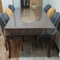 میز غذاخوری ۶ نفره کاملا نو