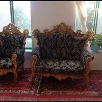 مبل سلطنتی|مبلمان خانگی و میز عسلی|عجب شیر, |دیوار