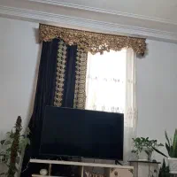 پرده پذیرایی کاملا سالم و نو|پرده، رانر، رومیزی|سنگر, |دیوار