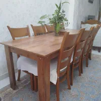 میز نهار خوری هشت نفره نو