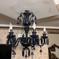 لوستر باکارات شیشه ای