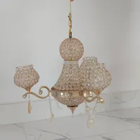 لوستر کریستالی ۳ شاخه