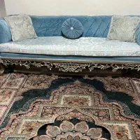 مبل 8 نفره زیبا و با کیفیت|مبلمان خانگی و میز عسلی|رشت, استادسرا|دیوار