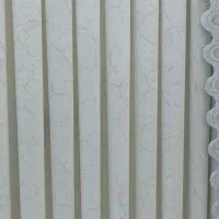 پرده پتینه شاین دار سیم دوزی