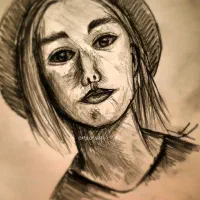 تعدادی طراحی چهره سیاه قلم|تابلو، نقاشی، عکس|پردیس, فاز ۱|دیوار