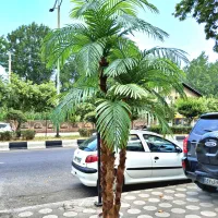 تولید درخت نخل مصنوعی