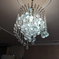 لوستر کریستالی|لوستر و چراغ آویز|ماهدشت, |دیوار