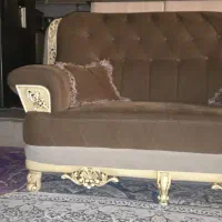 مبل راحتی تمام چوب