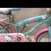 دوچرخه دخترونه کیتی سایز ۱۶|دوچرخه، اسکیت، اسکوتر|لنگرود, |دیوار