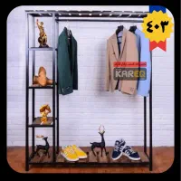 رگال لباس بلند جالباسی طبقه دراور میله کمد  کد۴۰۳