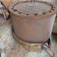 یک عدد تنور سالم فقد شعله داخلی سکته