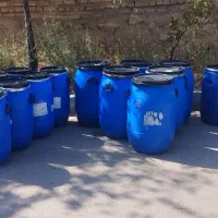 بشکه وگالن|ظروف نگهدارنده، پلاستیکی، یک‌بارمصرف|ساوه, |دیوار