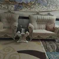 مبل راحتی هفت نفره با میز عسلی