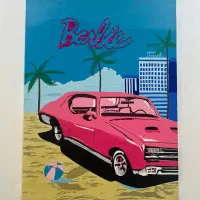 تابلو باربی دخترونه