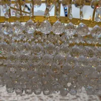 لوستر کریستالی با ابکاری اصل ۱ در ۶۰  ده طبقه|لوستر و چراغ آویز|محمودآباد, |دیوار