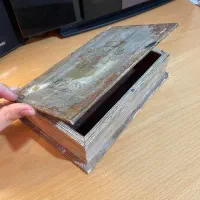جعبه طرح کتاب مناسب مخفی نگه داشتن وسایل