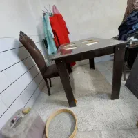 میرناهار خوری ۴نفره کاملا نو‌و‌تمیز به قیمت پایین|میز و صندلی غذاخوری|اصفهان, چرخاب|دیوار