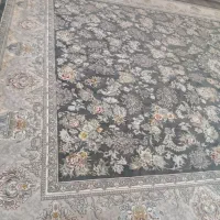یک تخته فرش12متری رنگ طوسی وجدید