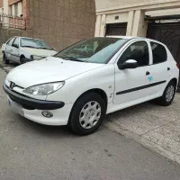 پژو 206 تیپ 5 1396 بدون رنگ درحد خشک