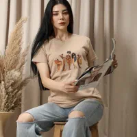 تیشرت دخترانه عمده (هر جین خرید یک عدد تیشرت هدیه)