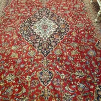 فرش ۱۲ متری دستباف کاشان لاکی سالم