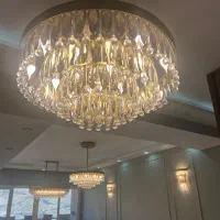 ۳عددلوسترسفارشی برنز طلایی نوبعلت فروش واحد