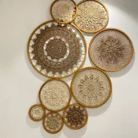 دیوارکوب ماندالا ترند و شیک|صنایع دستی و سایر لوازم تزئینی|اشتهارد, |دیوار