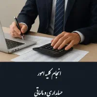 ارائه خدمات پاره وقت مالی،مشاوره، حسابداری مالیاتی