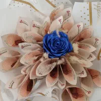 انواع رز روبانی و تزیین پول به مناسبت روز ما.در|گل مصنوعی|همدان, |دیوار