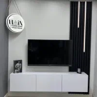 میز تلویزیون دیواری با کشو