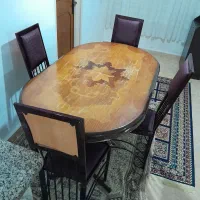 میز نهارخوری ۴ نفره|میز و صندلی غذاخوری|بندر انزلی, کلیور|دیوار