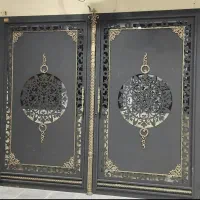 درب cnc سی ان سی حیاط ، باغ