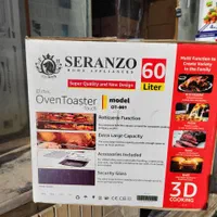 اون توستر 60لیتری دجیتال لمسی مارکSeRanzترکیه تستر|اجاق گاز و لوازم برقی پختوپز|یزد, |دیوار