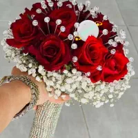 دسته گل عروس ‌به‌سلیقه‌شما|گل مصنوعی|همدان, |دیوار