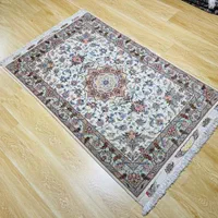 فرش ذرع نیم چله ابریشم تبریز طرح تقی زاده|فرش|تهران, سلسبیل جنوبی|دیوار