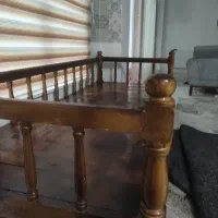 تخت چوبی رنگ شده ۹تومن مقطوع