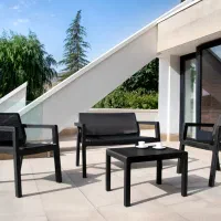 صندلی پلاستیکی صندلی پولاد صنعت مبلمان فضای باز