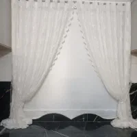 نصب دوخت و اجرای پرده مینمال کرکره پلیسه درب تراس|خدمات پیشه و مهارت|قم, پردیسان|دیوار