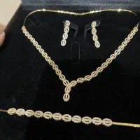 فروش سرویس طلا کاملا نو با فاکتور