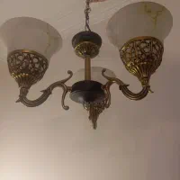 لوستر سه شاخه در حد نو|لوستر و چراغ آویز|تهران, تهران‌نو|دیوار