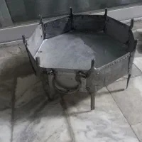 منقل کرسی ۸گوش طرح قدیم بیل باغبانی وانبر نانوایی