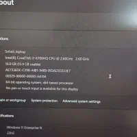 لپ تاپ دل inspiron 15-7559 corei7 16gb|رایانه همراه|اصفهان, کوی شهید کشوری|دیوار